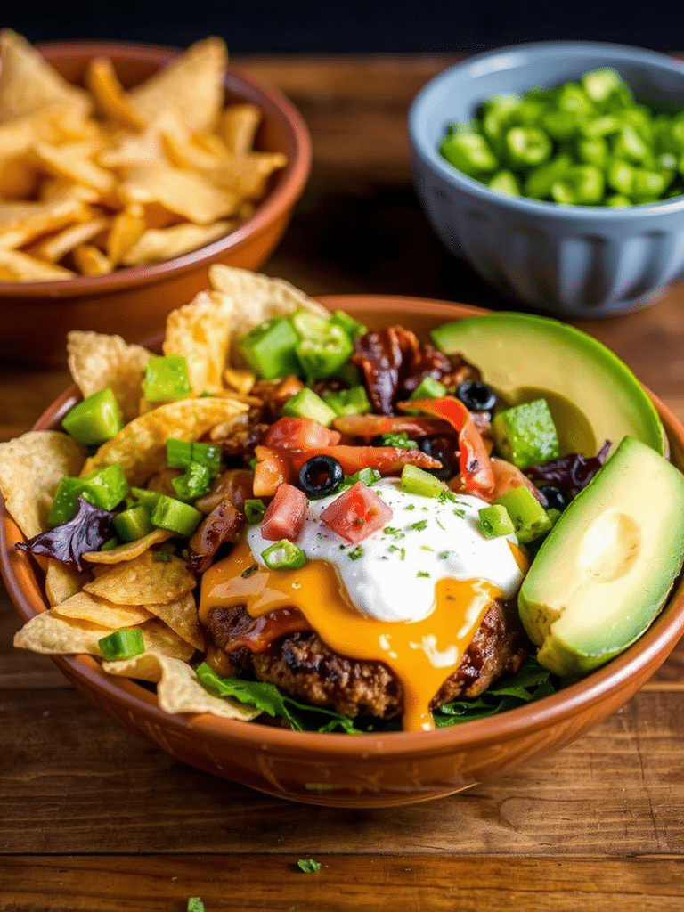 Cheeseburger Taco Bowls Ultimate Fusion Recipe