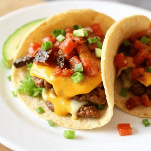 Cheeseburger Tacos Recipe Fusion Flavor Explosion