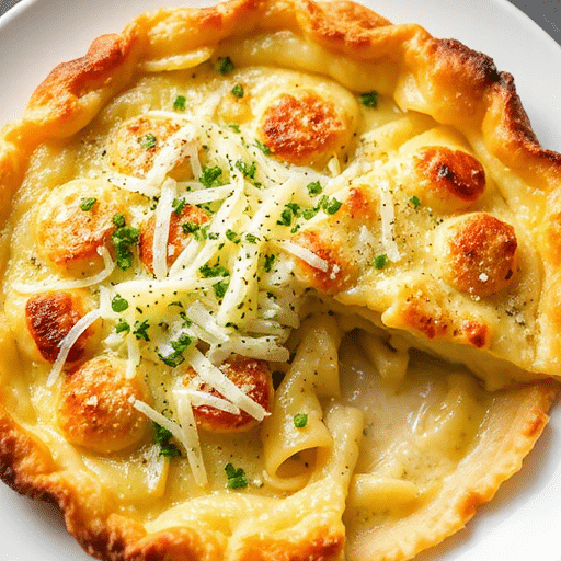 Crispy Cacio e Pepe Pasta Pie Recipe Delight