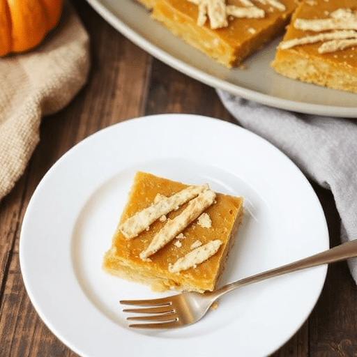 Easy Pumpkin Pie Bars Recipe Delight Tips Inside
