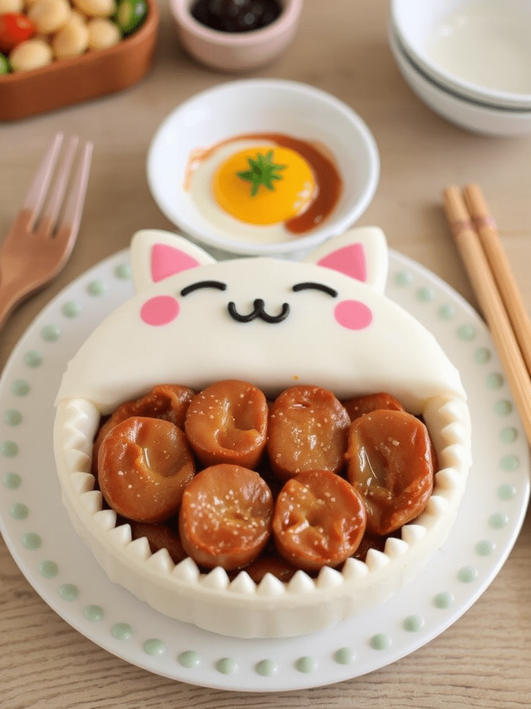 Funny Korean Bento Cake Ideas for Laughter