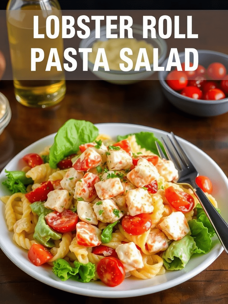 Lobster Roll Pasta Salad Recipe Easy Summer Delight