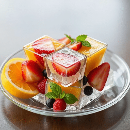 Maximalist Ice Cubes Fruit Infusion Ideas
