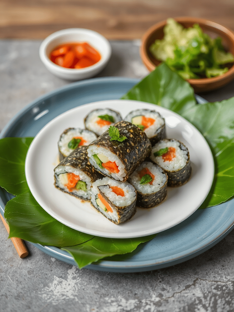 Savory Seaweed Snack Sushi Rolls Recipe Delight