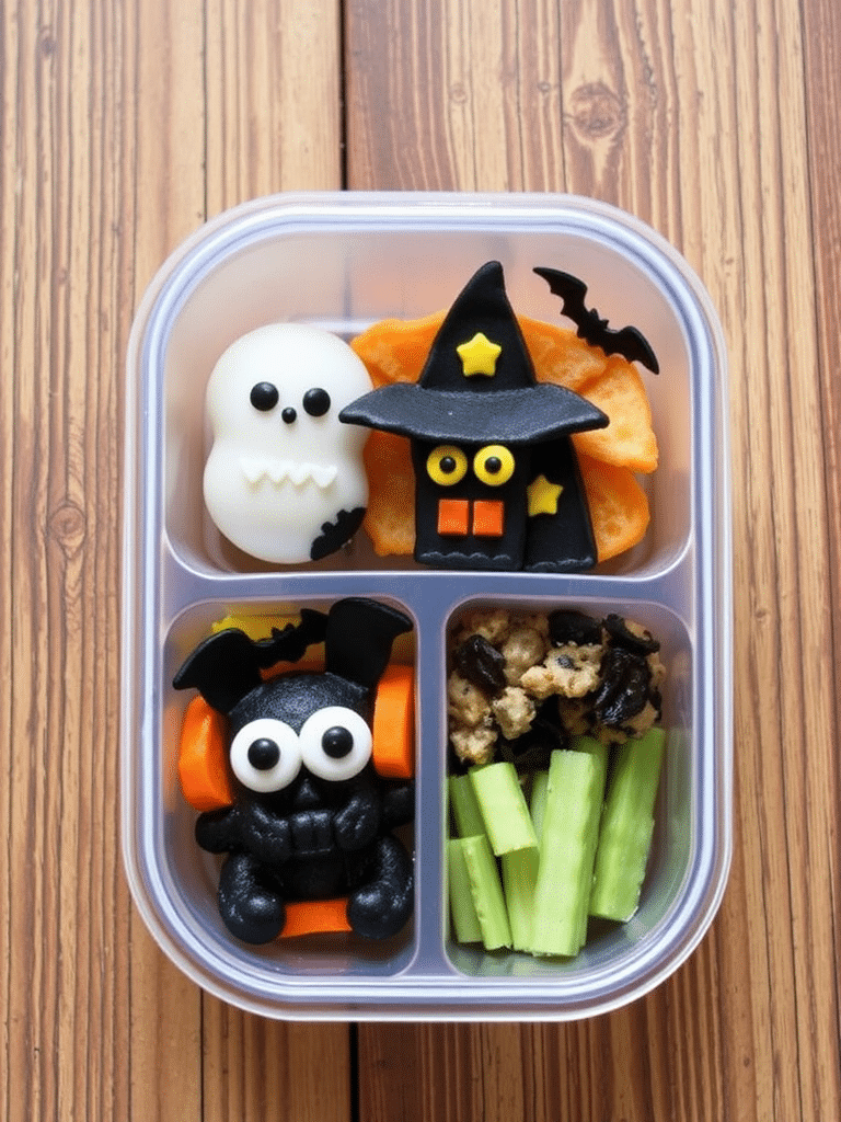 Spooky Fun Halloween Breakfast Bento Box Ideas
