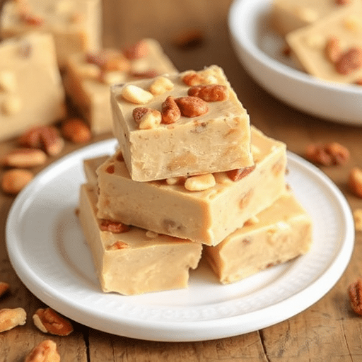 Creamy Nut Butter Fudge Recipe Perfect for Holiday Treats and Dessert Lovers