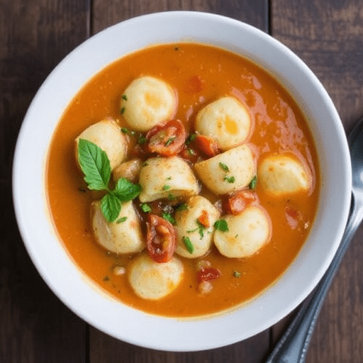 Creamy Tomato Gnocchi Soup