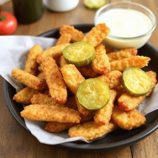 Crispy Pickle Fries Recipe: Easy & Delicious Snack Idea!