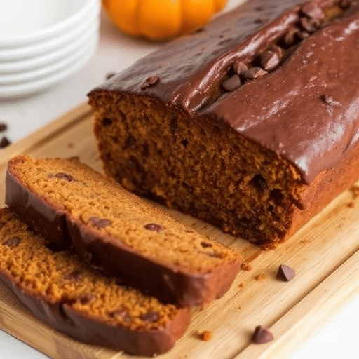 Delicious Chocolate Pumpkin Loaf Recipe Perfect for Fall Baking Inspiration