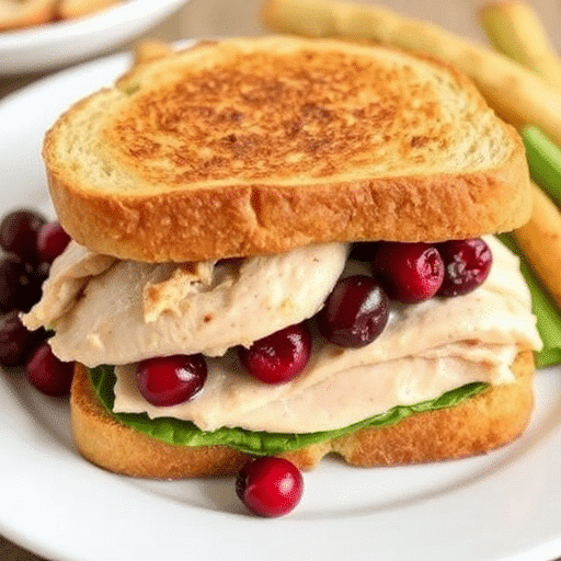 Delicious Turkey Cranberry Sandwich Recipe: Easy Holiday Lunch Idea