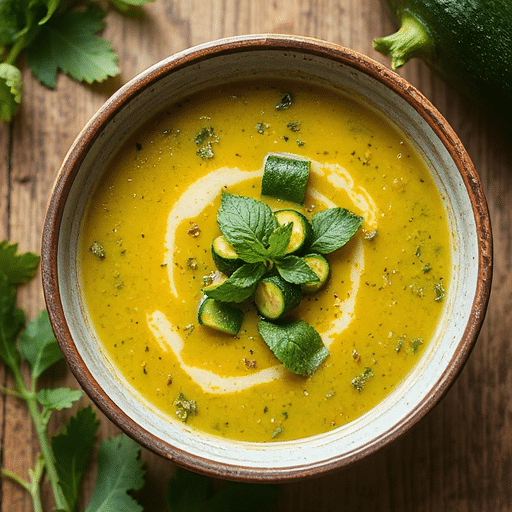 Garden Fresh Zucchini Soup