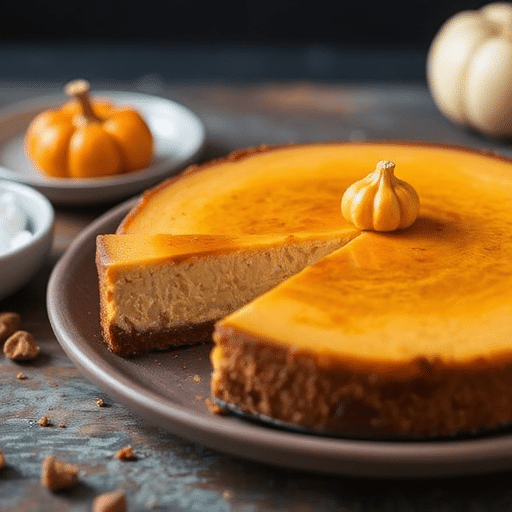Irresistible Dairy-Free Pumpkin Cheesecake Recipe Perfect for Fall Desserts