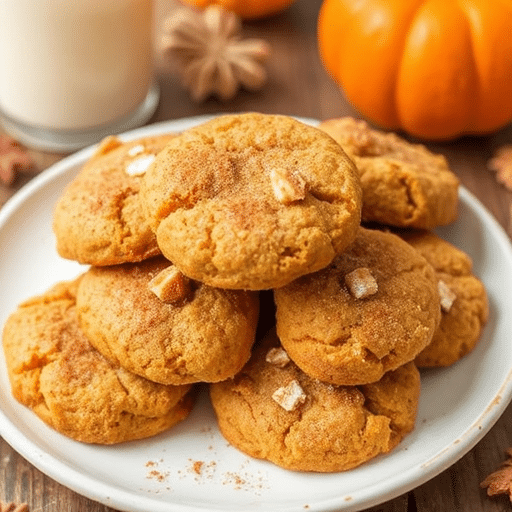 Irresistible Pumpkin Snickerdoodle Cookies Perfect Fall Recipe Idea