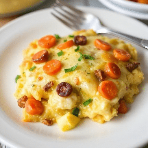 Quick  Delicious Breakfast Casserole for Busy Nights