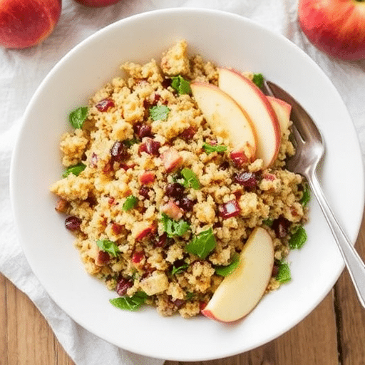 Refreshing Quinoa Salad with Apples Easy and Delicious Recipe Idea
