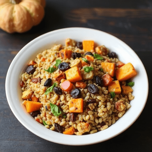 Wholesome Harvest Grain Bowl Recipe Nutritious Fall Meal Idea