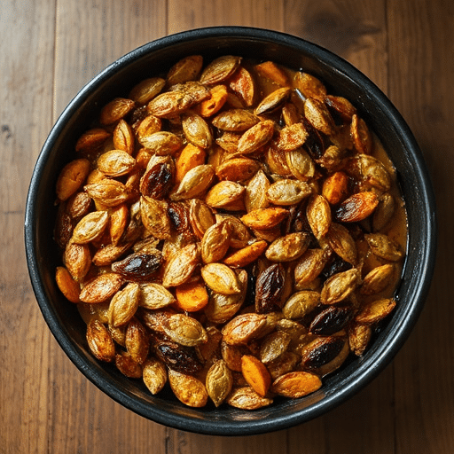 Cozy Roasting Pumpkin Seeds Oven Idea for Fall Dinners