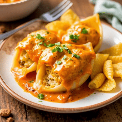 FamilyFriendly Buffalo Stuffed Shells Recipe Everyone Loves