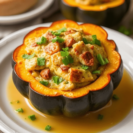FamilyFriendly Stuffed Acorn Squash Recipes Recipe Everyo…