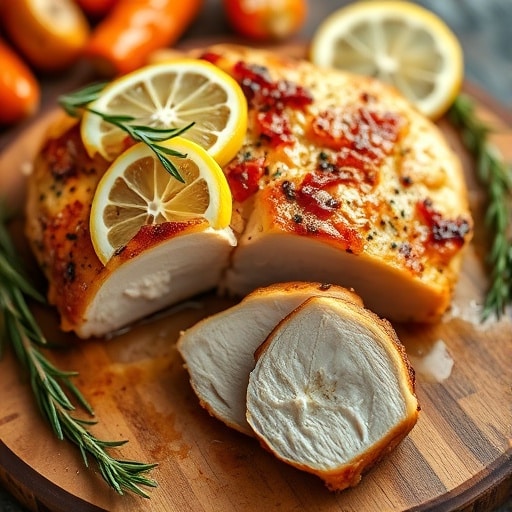 Melt-In-Your-Mouth Lemon Herb Chicken Breast: Easy & Flavorful Dinner Recipe
