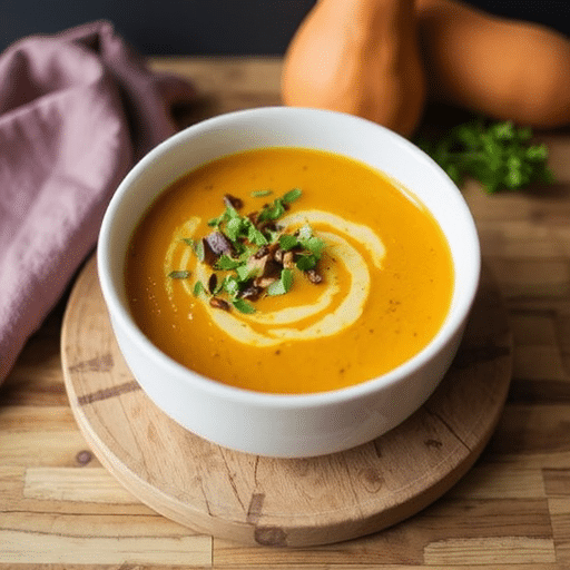 Quick  Delicious Butternut Squash Soup for Busy Nights