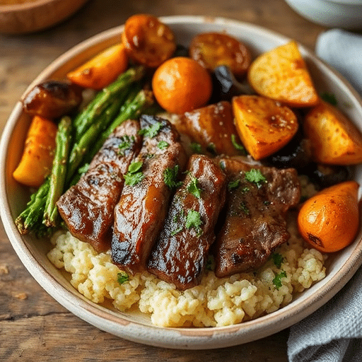 Quick  Delicious Steak Fall Dinner for Busy Nights