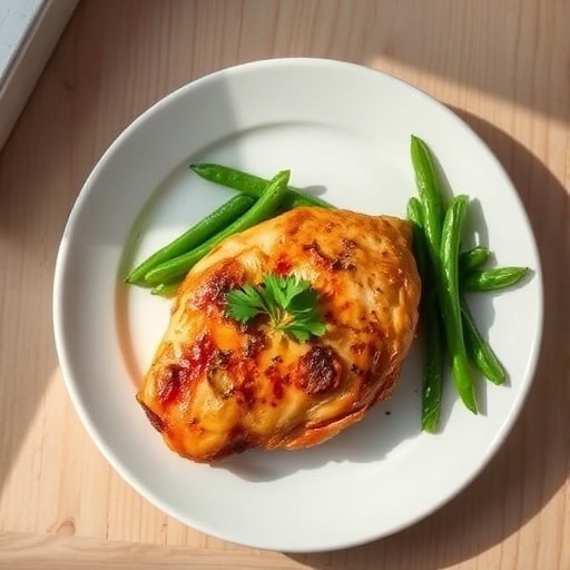 Quick & Healthy Skillet Chicken Breast with Green Beans for Weeknights