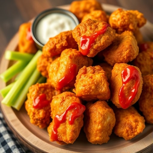 Crispy Air Fryer Buffalo Chicken Bites: The Ultimate Game Day Snack Recipe