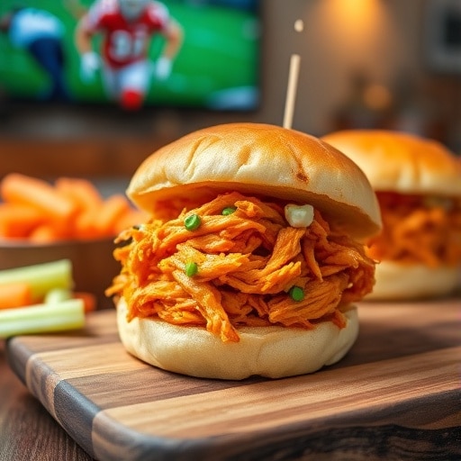 Easy Slow Cooker Buffalo Chicken Sliders: Your Ultimate Game Day Main Dish