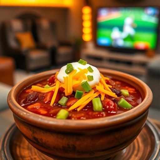 Easy Slow Cooker Game Day Chili: Hearty & Flavorful Recipe for Your Next Watch Party
