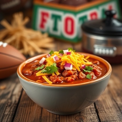 Easy Slow Cooker Game Day Chili: Perfect Crowd-Pleaser for Your Next Watch Party!