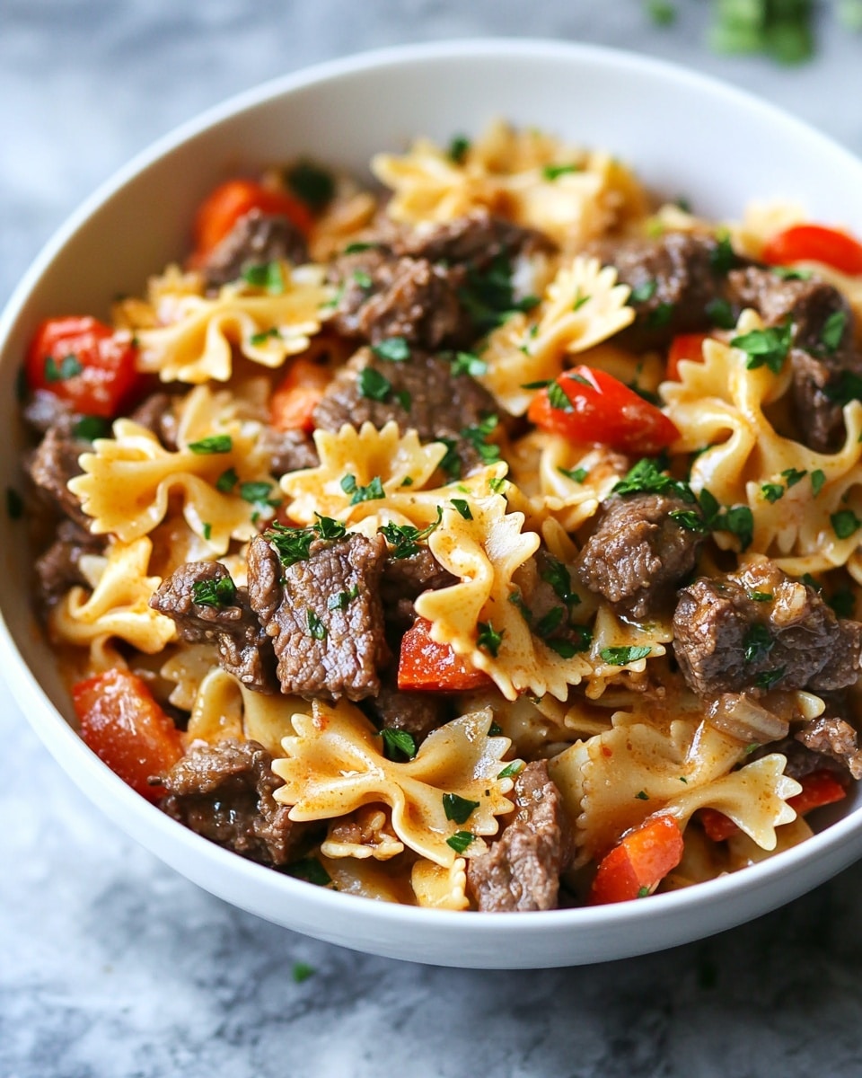 Beef Bowtie Pasta: Your Easy Weeknight Dinner Idea
