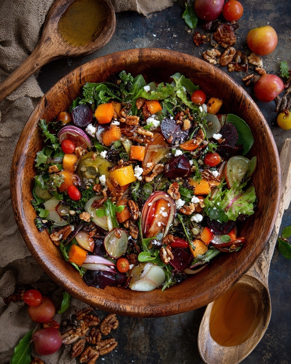 Harvest Salad: Fall’s Best Flavors in a Bowl