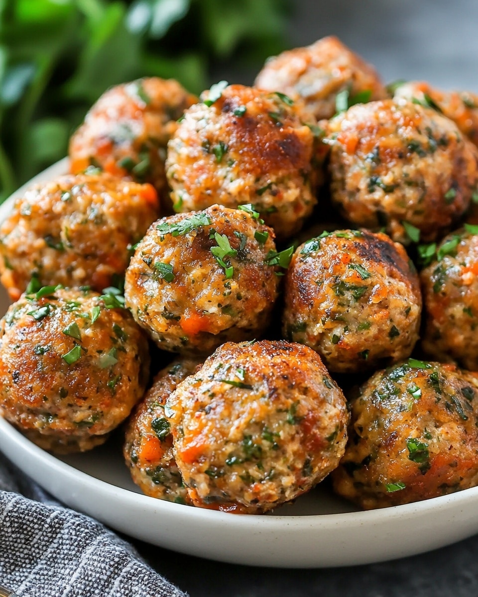 Mediterranean Chicken Meatballs: Easy & Flavorful Recipe