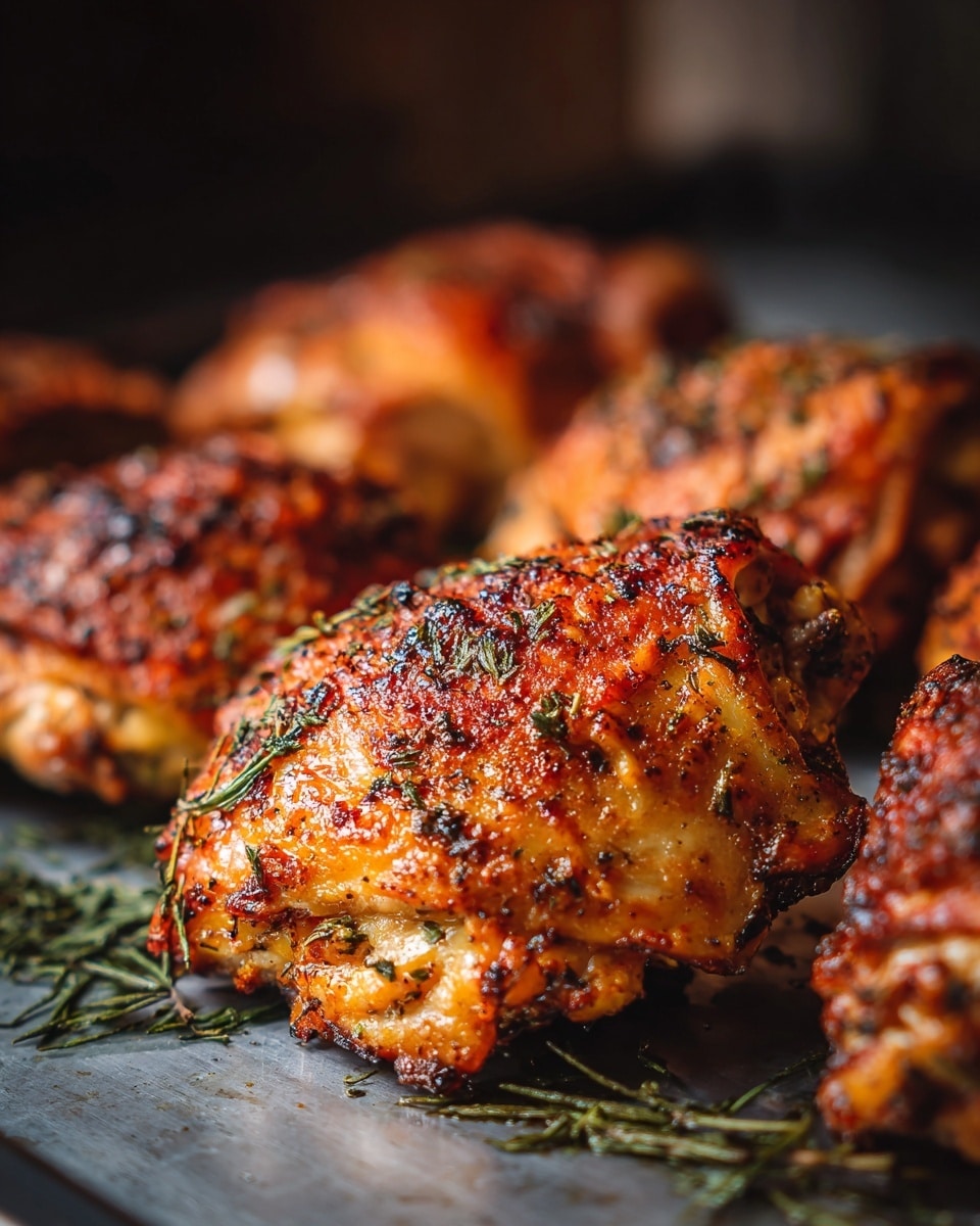 Perfectly Crispy & Juicy Oven Baked Chicken Thighs Recipe for Easy Weeknights