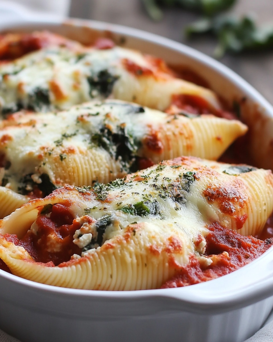 Spinach Ricotta Stuffed Shells: Easy Weeknight Dinner