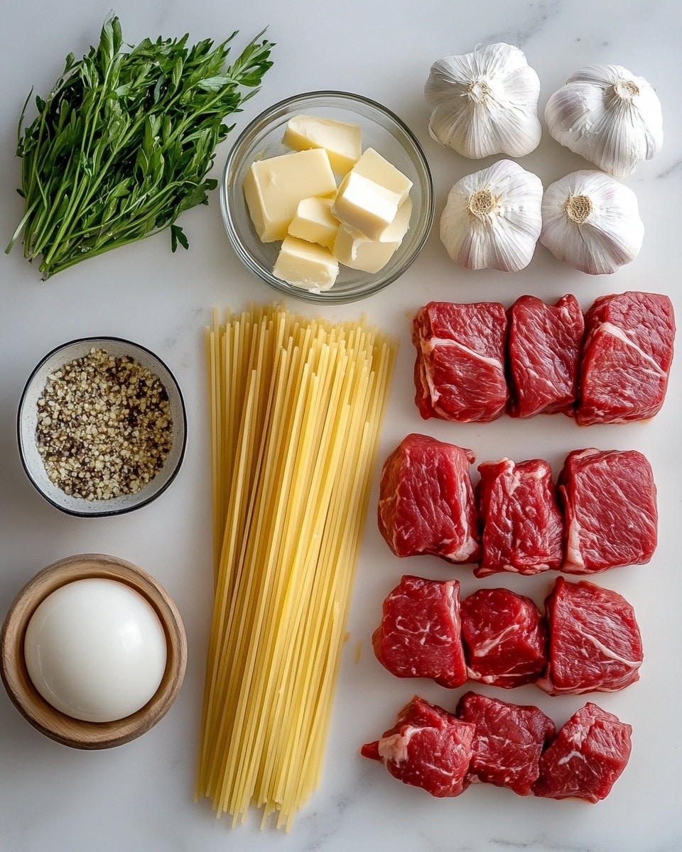 Beef Garlic Butter Pasta: Easy Weeknight Meal 2 Ingrediant Of Beef Garlic Butter Pasta Easy Weeknight Meal