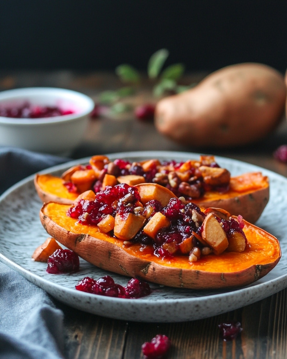 Preparation Steps Cranberry Apple Sweet Potatoes Recipe