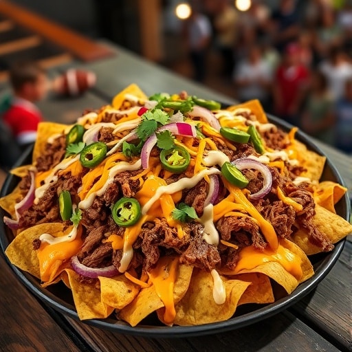 Smoked Pulled Pork Nachos: The Ultimate Game Day Recipe Your Crowd Will Love!