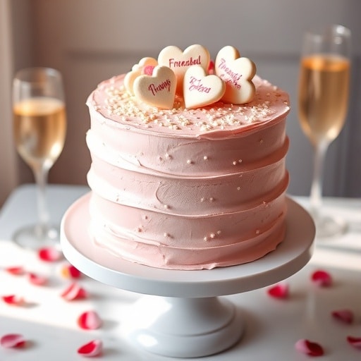 Sweet Galentine’s Day Cake: Best Friend Quotes & Delicious Pink Dessert Recipe
