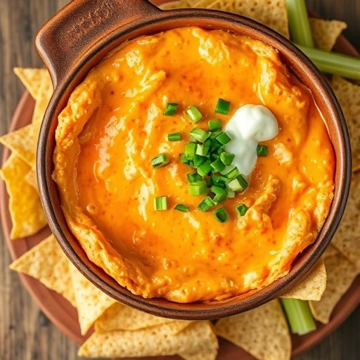 Ultimate Creamy Buffalo Chicken Dip: The Best Game Day Appetizer for Your Next Party!