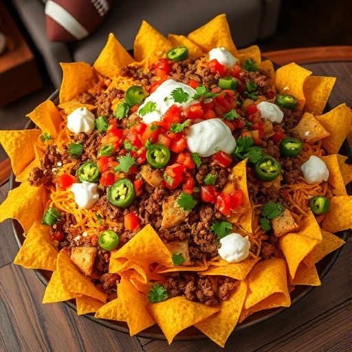 Ultimate Gameday Loaded Nachos: Easy & Cheesy Crowd-Pleaser for Your Next Watch Party!