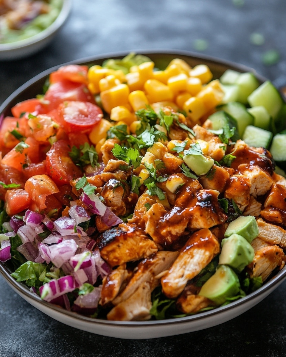 BBQ Chicken Chopped Salad: Easy &amp; Flavorful Recipe