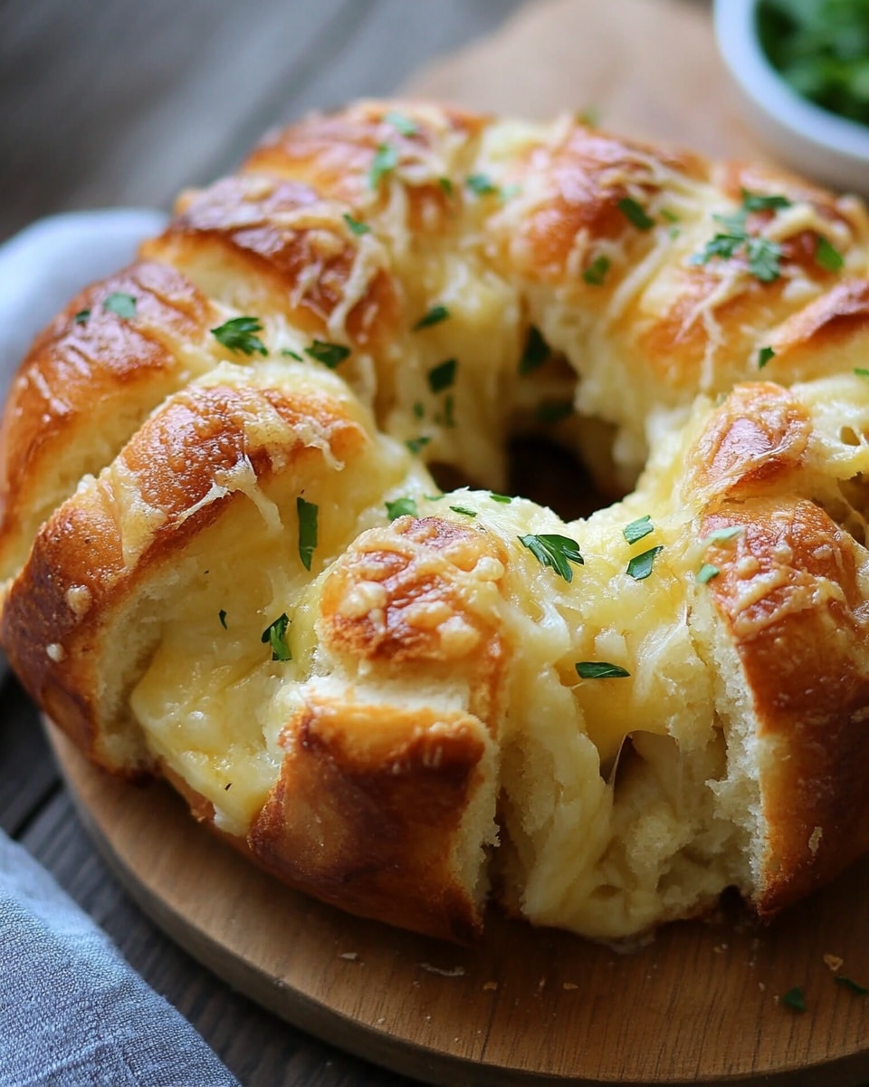 Cheesy Pull Apart Bread