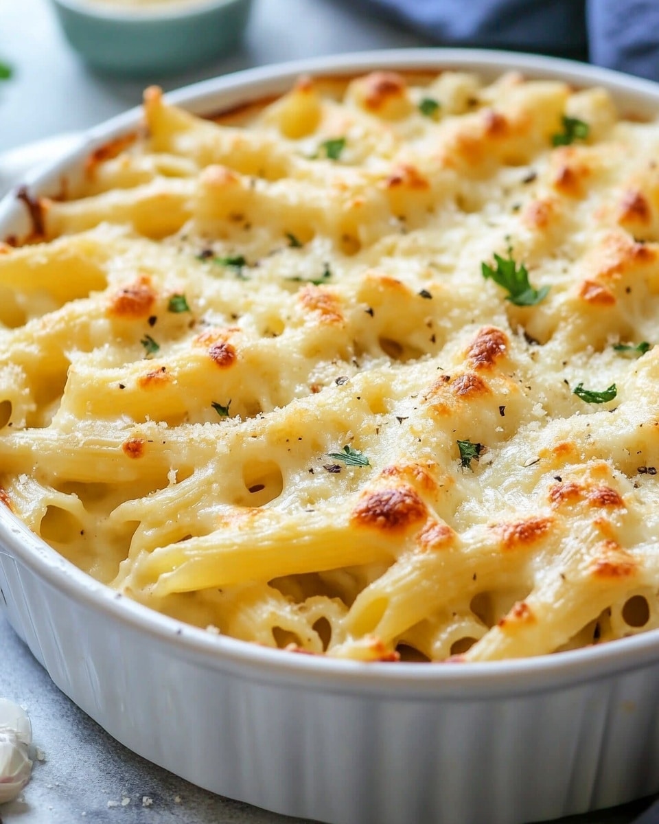 Easy Creamy Garlic Parmesan Pasta Bake: The Ultimate Comfort Food Dinner Idea