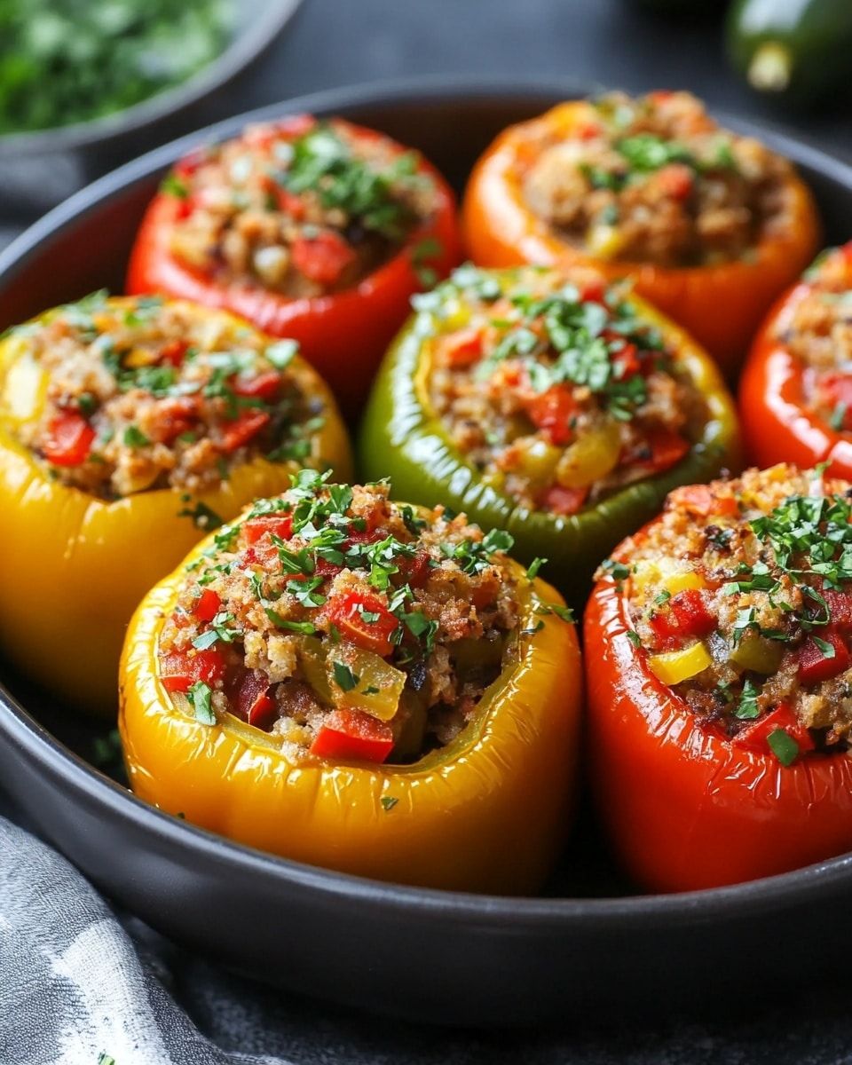 Easy Stuffed Bell Peppers Recipe for Weeknight Dinner