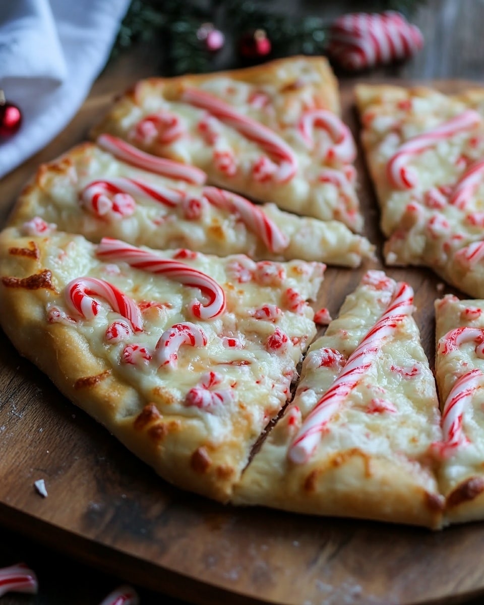 Festive Candy Cane Pizza Recipe: Easy Holiday Appetizer