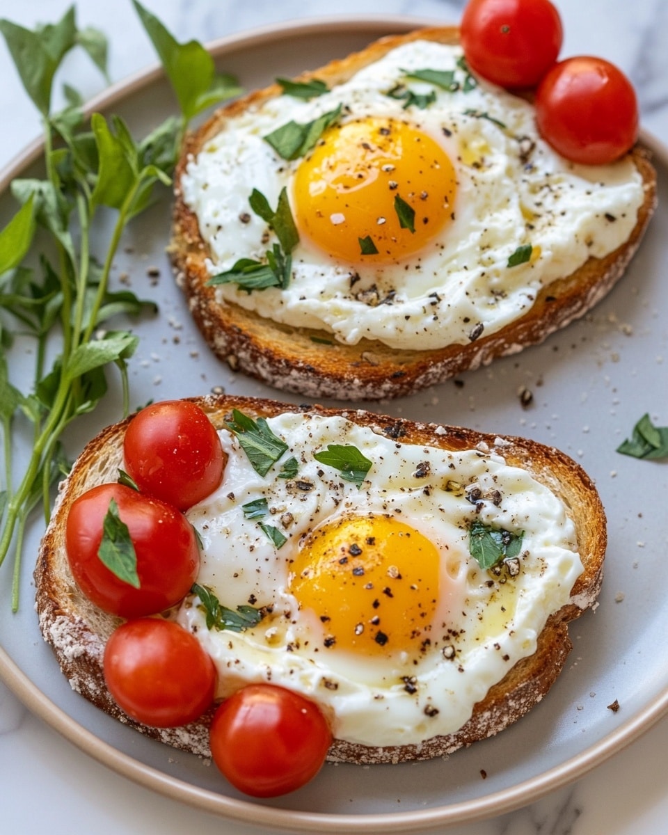 Protein-Packed Ricotta & Egg Toast: Healthy Breakfast & Brunch Idea