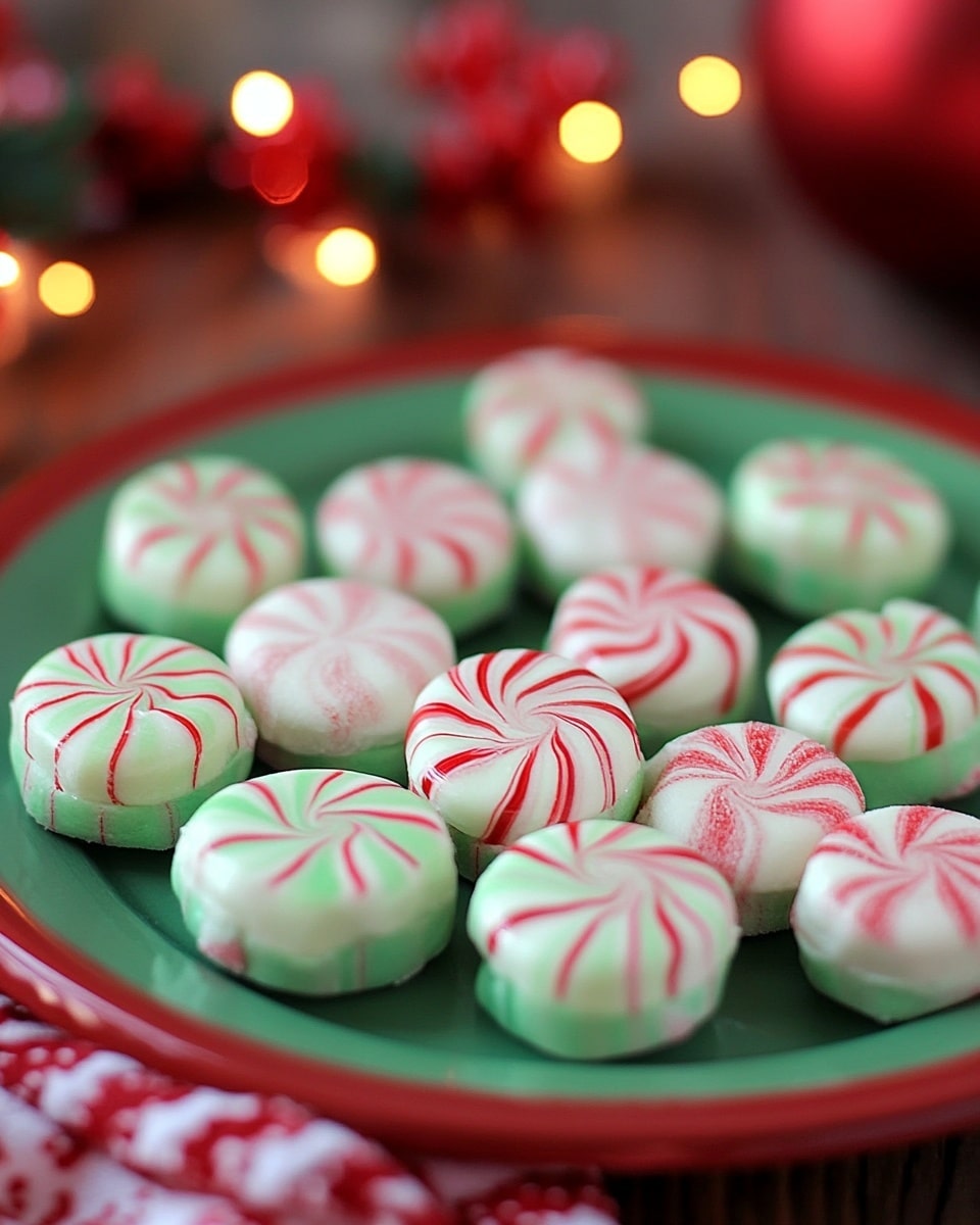 Soft and Sweet Christmas Peppermints