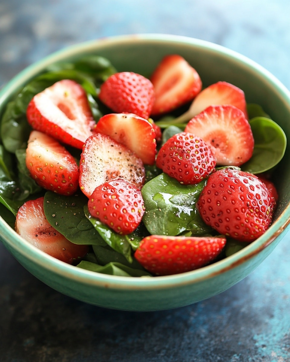 Strawberry Spinach Salad: Fresh &amp; Flavorful